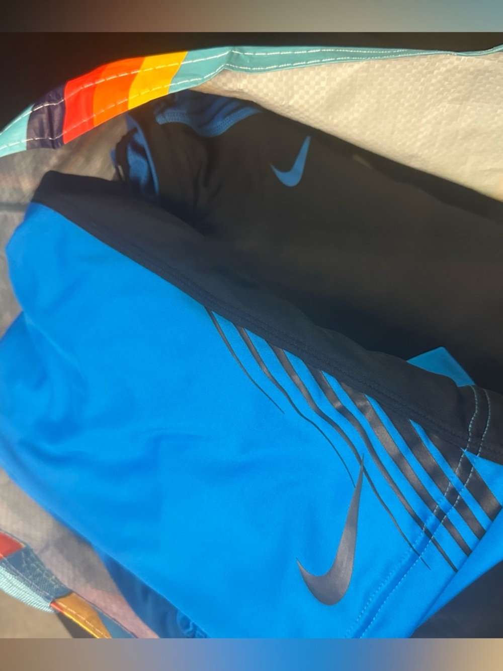 Brand New! Large Nike Blue Dri-FIT Running Athletic Shorts